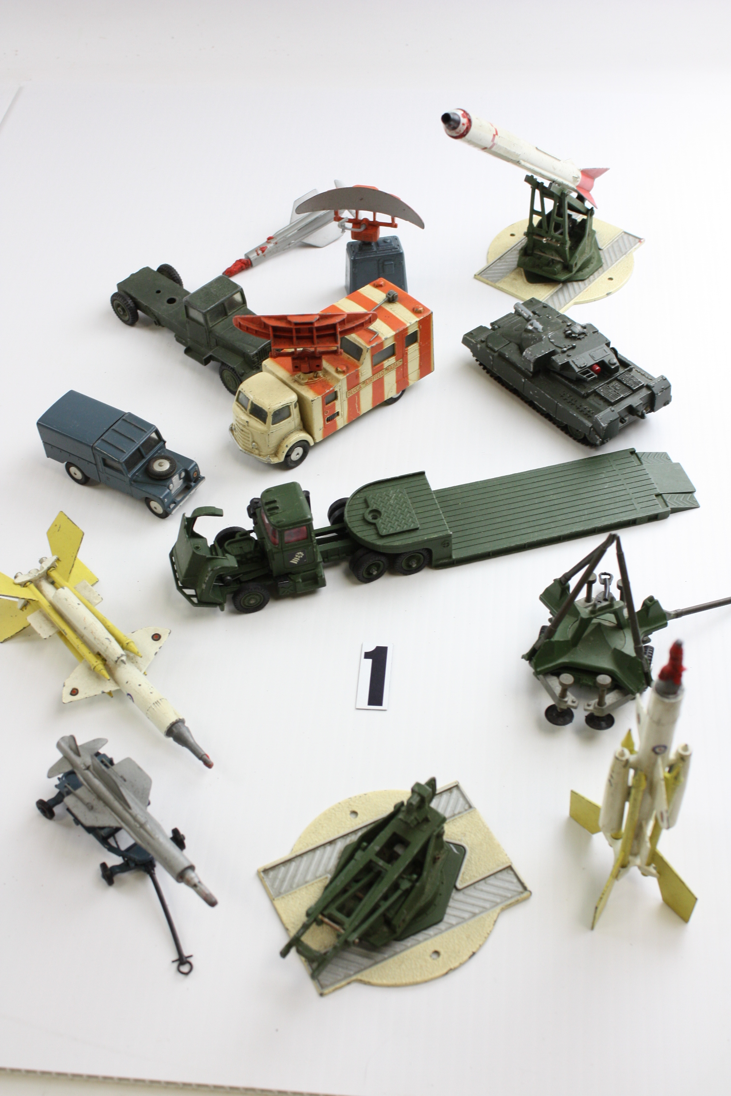 Corgi Military Vehicles and Missiles: including 'Decca Airfield Radar' Karrier Gamecock, Mack