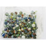 Collection of Marbles: various sizes including glass and opaque, circa 1960s-1970s, F-G (200+)