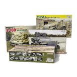 Dragon 1/35 Scale unmade Military Vehicle  Kits; 6329 Half-Track, 6395 SD.Kfz.251/17 Ausf.C, 6264