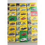 Vanguards Boxed 1:43 scale Vehicles: various models including AA Reliant Regal, black Ford Capri,