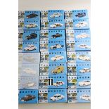 Vanguards Boxed 1:43 scale Police Vehicles: various models, including Austin A35 Van, Ford Zephyr