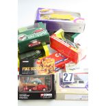 An Assortment of Modern Die Cast Vehicles: various makes and models, including Solido, Siku, EFE,
