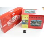 Vanguards Ford Classic 109E 2 Piece Set and Brands Hatch Diorama,  together with a Lledo Rallye