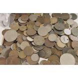 A collection of World and GB coinage, various denominations, ages and conditions (parcel)