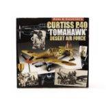 King & Country RAF039 Curtiss P. 40 Tomahawk in Desert air force colours,  still in original box,