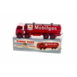 A Dinky Toys 941 Foden 14-Ton Tanker "Mobilgas", red body, tank and hubs, in original box dated 6-