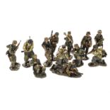 King & Country German forces WSS58 (4), WSS64 (4), WSS65 (4), G-VG, (12) 3 figures with paint loss