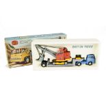 A Corgi Major Toys Gift Set 27 Machinery Carrier, with Bedford Tractor Unit and Priestman Cub