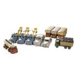 Budgie Toys, including Thornycroft Mobile Crane, Seddon Low Loader, Bedford Tipper, Breakdown