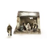 King & Country Battle of the Bulge dioramas on JG Miniatures bases, BBG03 'Winter Tank Riders', VG,