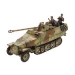 King & Country German forces WSS131 SdKFZ Pakwagen with crew (3), VG, (4),