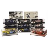 Minichamps 1:43 Formula 1 Racing Cars, including Renault F1 Team Launch Version 2002 J.Button,