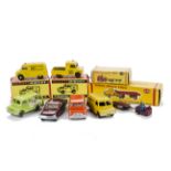 Dublo Dinky Benbros and Matchbox Lesney AA models: Dinky Dublo 072 Bedford Articulated Flat Truck