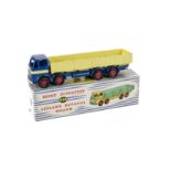 A Dinky Supertoys 934 Leyland Octopus Wagon, dark blue cab and chassis, pale yellow cab band and