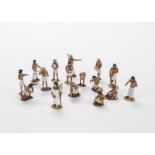 King & Country Ancient Egyptians series figures, Architects, carvers and painters, etc, (17 inc 1