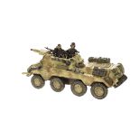 King & Country German Forces WSS68 Puma Armoured Car and crew (2), VG, (3)