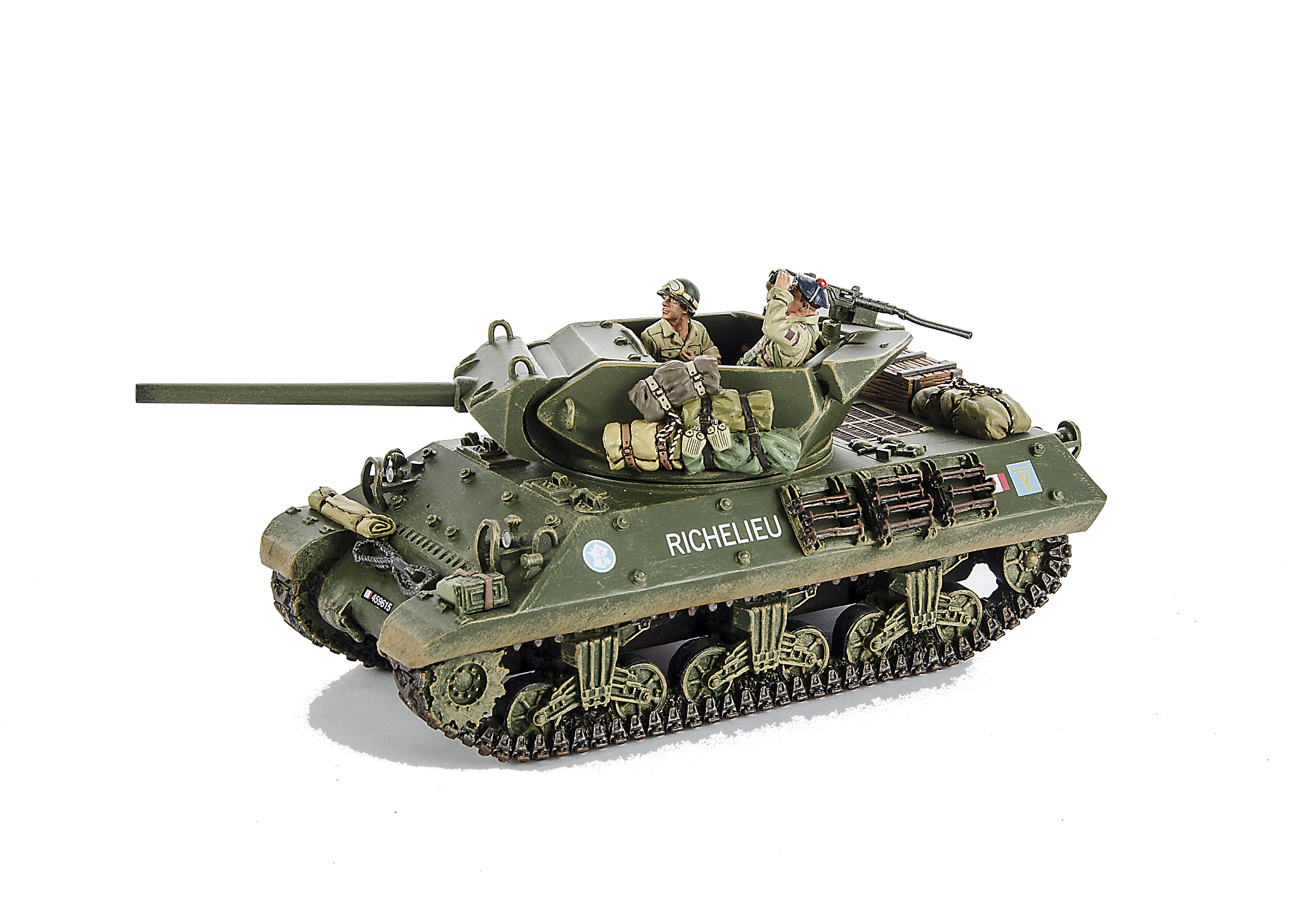 King & Country D Day series Free French forces DD101 M10 Tank Destroyer, generally VG, m/c gun