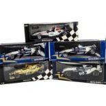 Minichamps 1:18 Formula 1 Racing Cars, B-A-R Honda 007 J.Button 2005, Williams F1 BMW FW26 J.P.