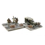 King & Country Battle of the Bulge dioramas on JG Miniatures bases, BBA7 'The Ultimate Price', 1