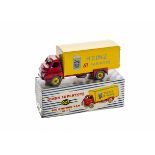 A Dinky Supertoys 923 Big Bedford Van "Heinz", red cab and chassis, yellow back and hubs, 'Baked