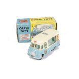 A Corgi Toys 428 Smith's Mister Softee Ice Cream Van, in original box, VG-E, box F