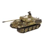 King & Country German forces WSS176 Hitler Youth Panther Tank with crew (2),  VG, (3)