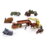 Early British Diecast Manufacturers, including Crescent No.1272 Scammell Scarab Open Truck, in