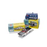 A Corgi Toys 237 Oldsmobile "Sheriff" Car, 464 Commer Police Van, 'County Police' bars, in