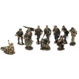 King & Country German forces WSS63 (4), WSS38 (4), WSS40 (4), VG, (12)