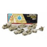 A Rare Gamda Toys Israel Defence Army Set, as shown in Model Cars From Israel by Ralston, comprising