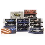 Minichamps 1:43 Formula 1 Racing Cars, including Ferrari F300 Tower Wing, BAR Honda Showcar 2003 J.