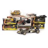 Corgi Toys, 191 Texaco Marlboro McLaren M23 F1, 151 Yardley, 158 Elf, 161 Elf, 152 Ferrari, 155