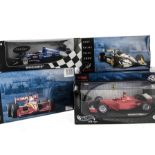 1:18 Formula 1 Racing Cars, Minichamps Prost Peugeot AP02 J.Trulli 1999, Action Racing Team Kool