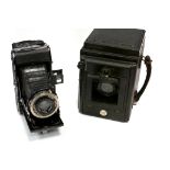 Cameras: a Thornton Pickard Victory reflex with a Zeiss Ikonta (2)