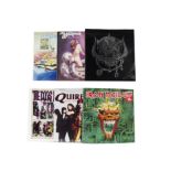 Rock / Metal: thirty plus albums and 12" singles including coloured vinyl, Motorhead - No Remorse (