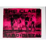 The Clash: Original UK promo poster for their 1980 'Sandinista' album, approx 30"x40" fair condition