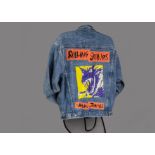 Rolling Stones: Official 'Urban Jungle' 1990 UK crew-only blue denim jacket not available for the