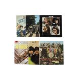 The Beatles: fifteen albums original and reissues including Sgt. Peppers, Yellow submarine, Let It