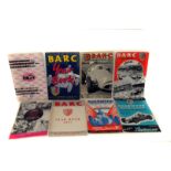 Motor Racing Programmes 1940s-1950s: A group of early post-war programmes for Goodwood and