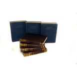 Modern Motor Cars (Arthur W. Judge) Set of 3 Volumes dated 1924: blue cloth boards with gilt