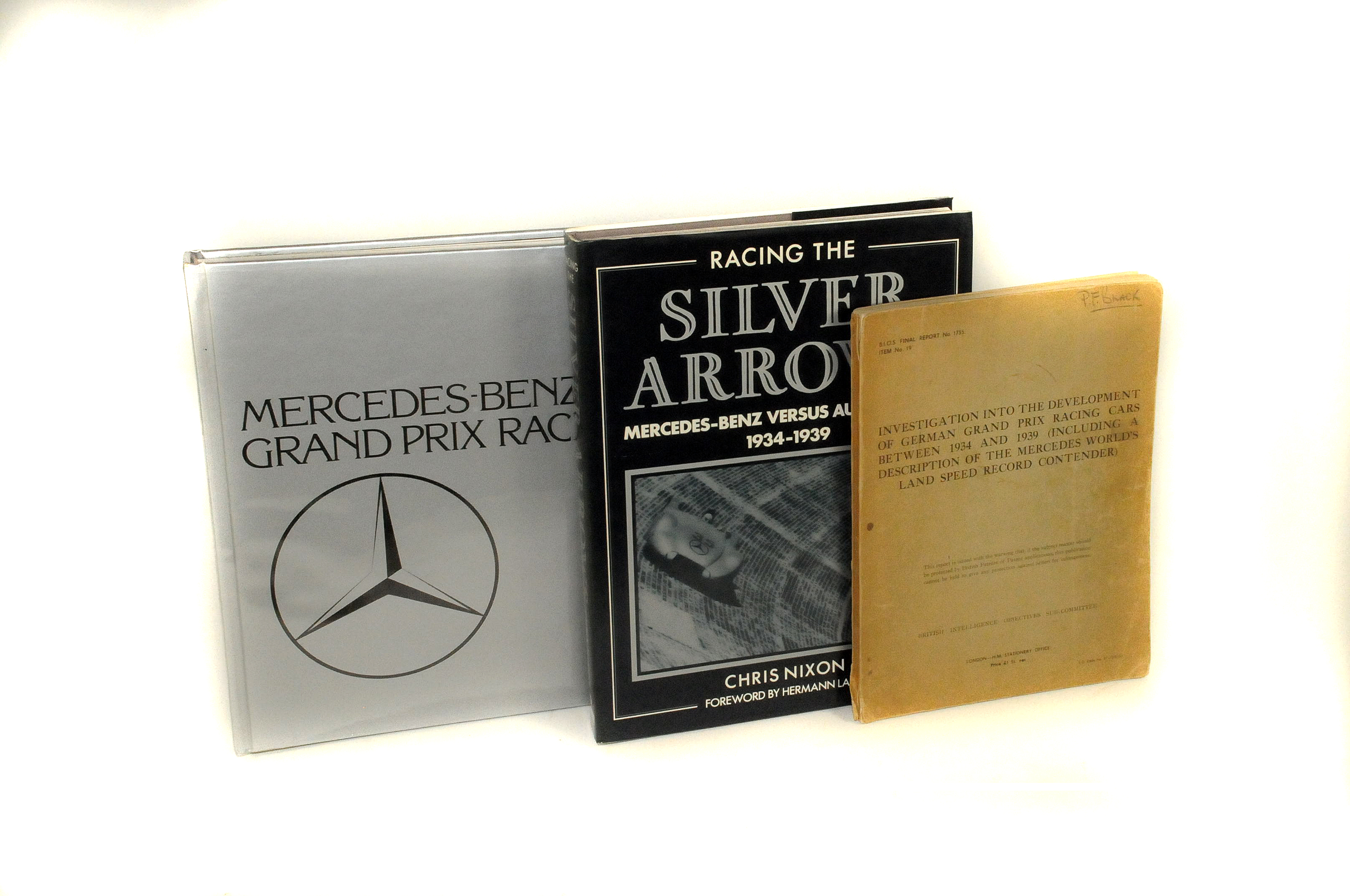Mercedes-Benz Grand Prix Racing 1934-1955 (Monkhouse) White Mouse/New Cavendish publication dated