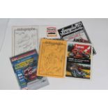 Motor Cycle Racing Signed Programmes 1970s-1980s: A good group of International Race autographed