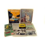 A quantity of pre & early post war motoring literature and ephemera c1920s-1940s:. including