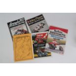 Motor Cycle Racing Signed Programmes c1970s-1980s: A good group of International Race autographed