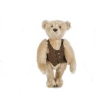 A Steiff British Collector’s blonde 43 Teddy Bear, 844 of 3000, in original box with certificate,