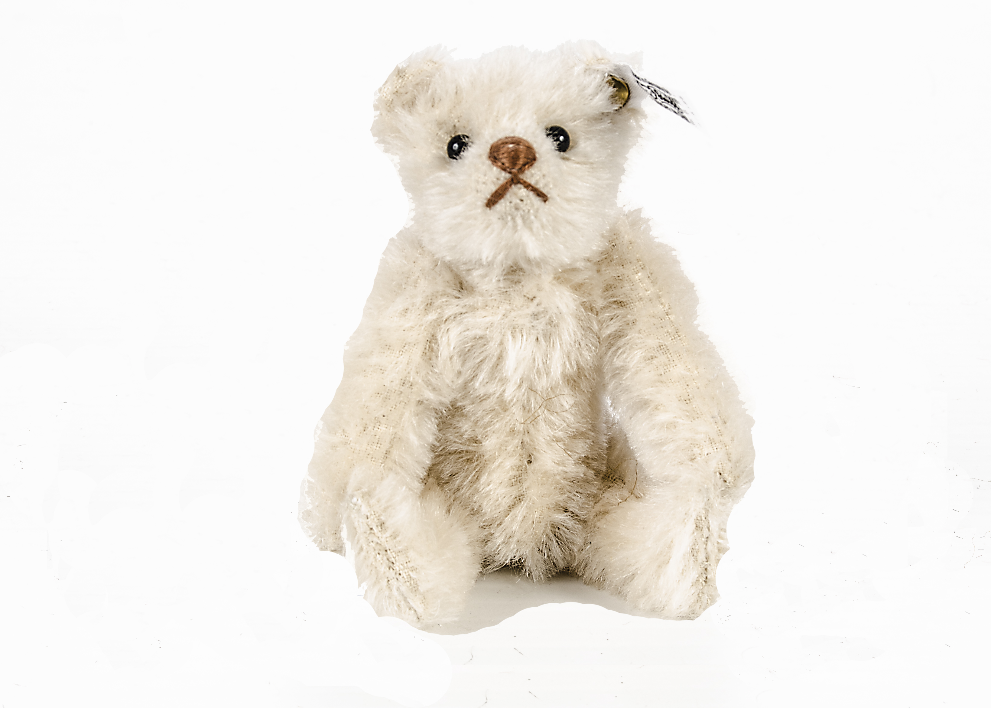 A Steiff for Teddy Bears of Witney Rattle Teddy Bear, circa 1912 replica, 261 of 2000, in original