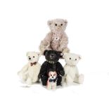 Steiff for Danbury Mint Limited Edition Teddy Bears: comprising Jack, Jill and Bertie; a Steiff