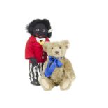A Steiff Collector’s Edition Jolly Golly & Bear 1996, Exclusively for Dolly Land, limited edition