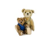 A Steiff The Toy Store Anno Teddy Bear, 676 of 1500, in original bag with certificate, 1999; and a