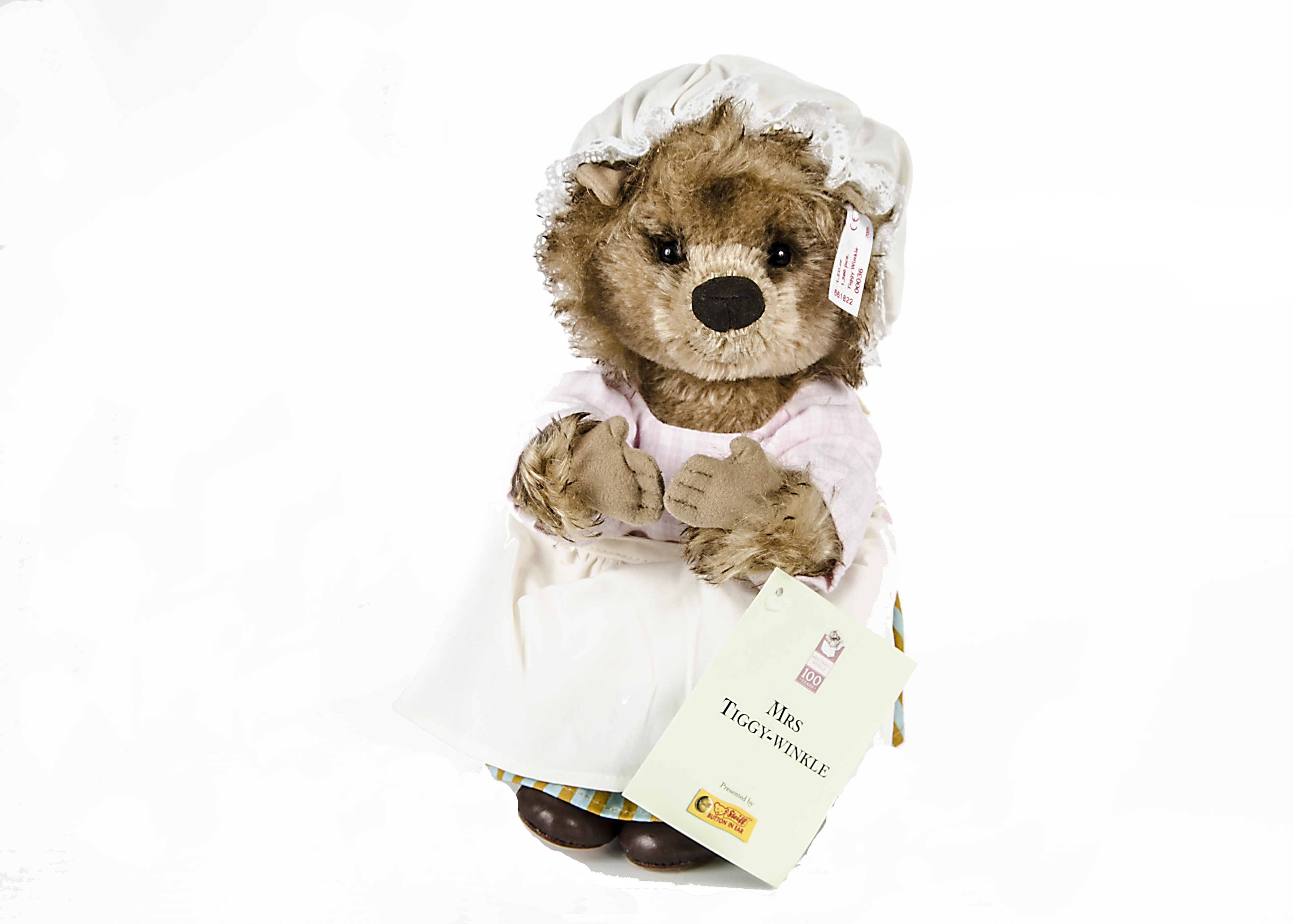 A Steiff Limited Edition Mrs Tiggy - Winkle, 36 of 1500, in original box with certificate, 2005